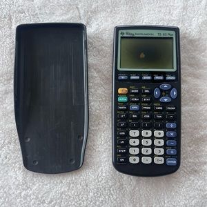 Texas Instruments TI-83 Plus Graphing Calculator - Black‎ (83PL/TBL/1L1/A)